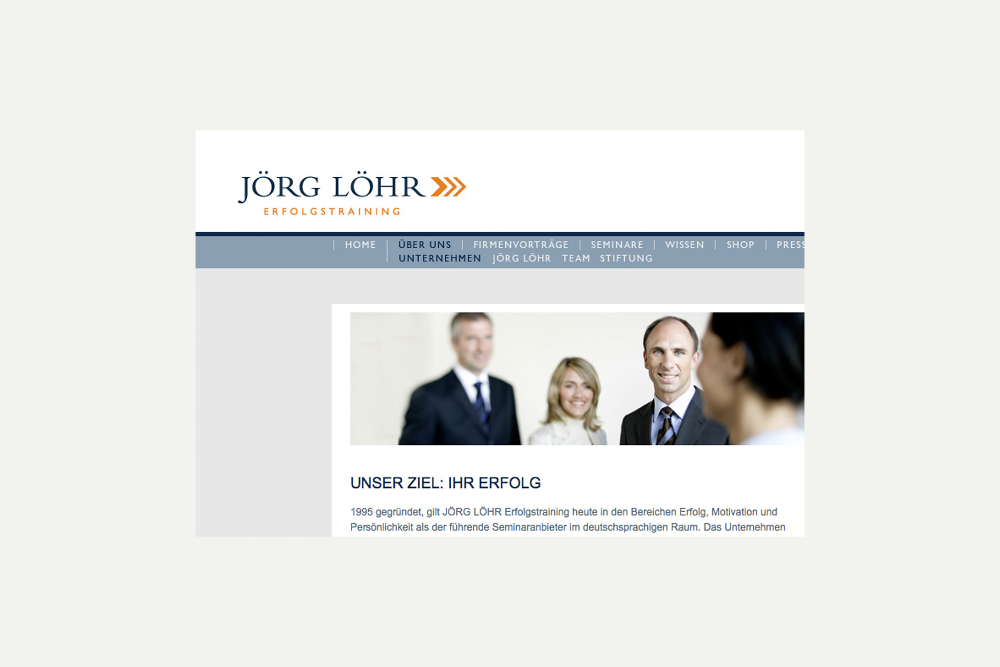 Jörg Löhr success training
